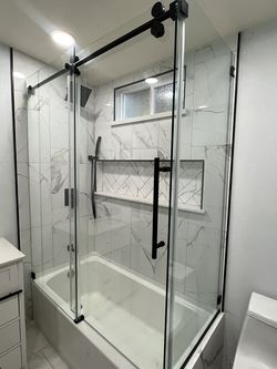 Custom Shower Door  Glass  Puertas De Vidrio Para Banos 