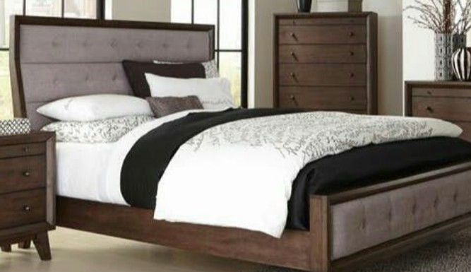 New Slate Queen Bed.