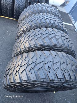 4 Used Tires Lt39x12.50r17 Kanati Mud Hog MT , LR E, 10 PLY, $399.00