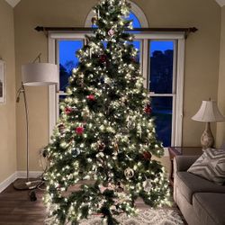 9 Foot Artificial Tree With Lights