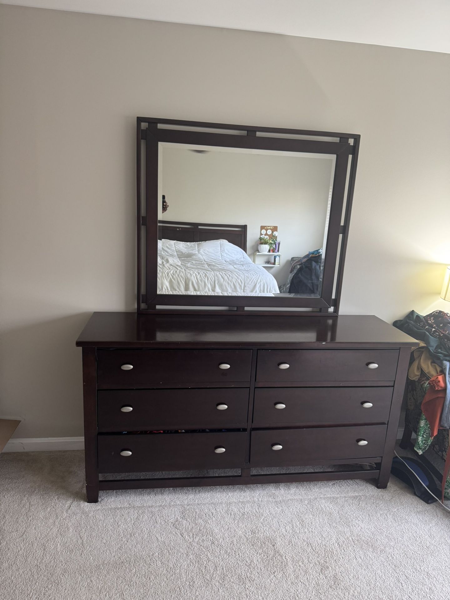 6 Drawer Wide Dresser