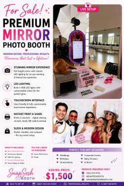 Photobooth for sale