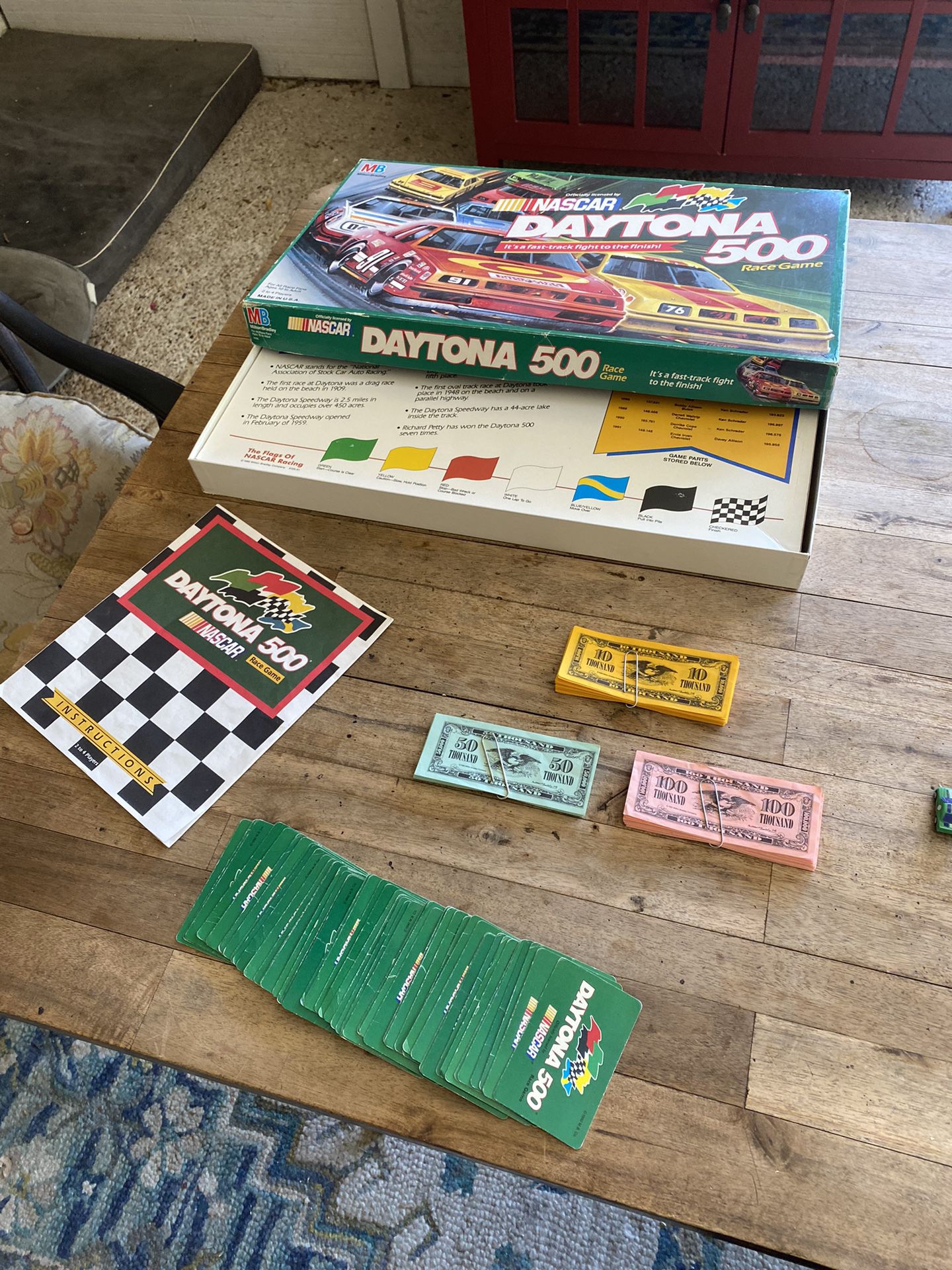 Daytona 500 Board Game Vintage