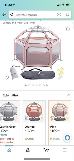 Pink Play Pen