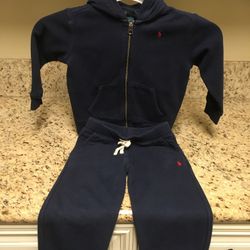 Size 3T Ralph Lauren  Swet  Set