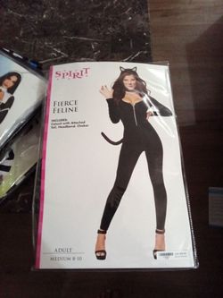 Fierce feline Halloween costume