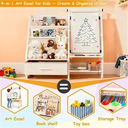 Kids 4-in-1 Easel & Storage