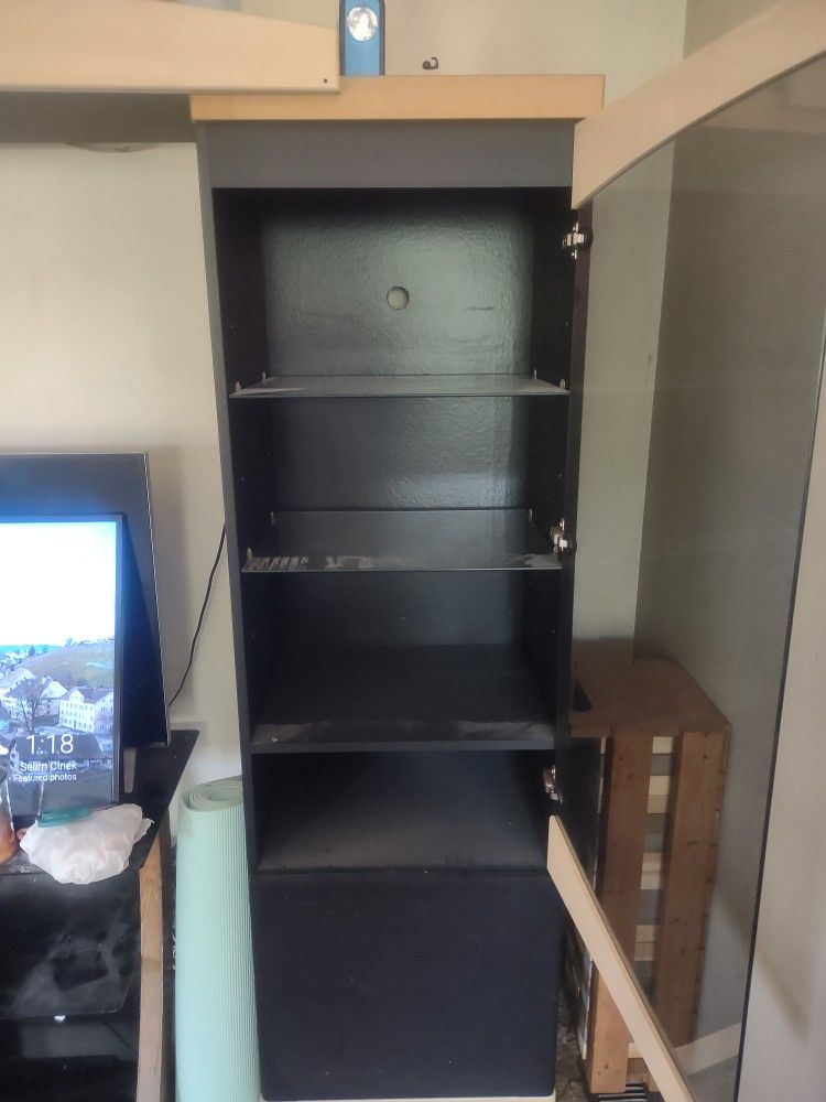 Adjustable Entertainment Center With Speakers Free