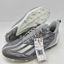 Adidas Adizero Silver Metallic Grey Football Cleats Men