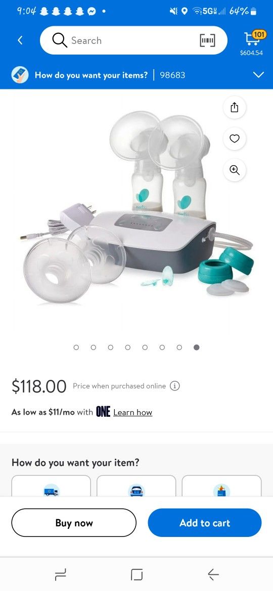 New In Box Brest Pump.