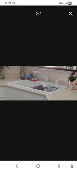 Sink Cast Iron White