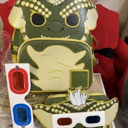 Loungefly Gremlin Set (backpack & Wallet) 