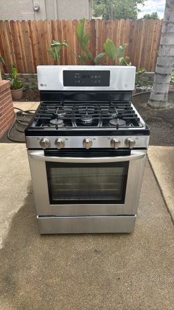 Free LG Gas Oven