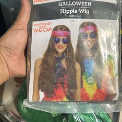 Halloween Hippie Wig