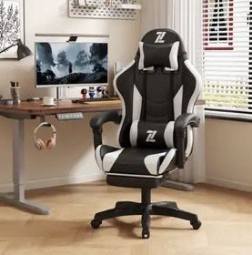 Black And White Gaming Chair