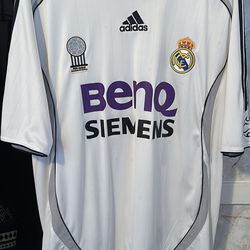 Authentic Real Madrid 2006/2007 Jersey Extra Large