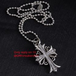 C.hrome H.earts Necklace