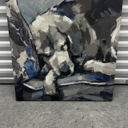 Canvas Dog Paintings