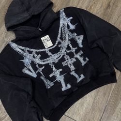 Valley Rhinestone hoodie 