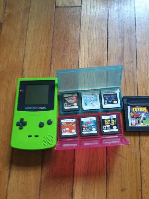 Tetris DX Nintendo gameboy color and Nintendo DS games