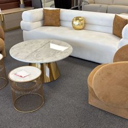 Sofa & 2 Accent Chairs Pay $50 now REST Monthly or Weekly!!! Delivery Available 🏎️