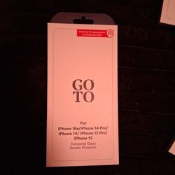 GOTO  Tempered Glass Screen Protector for IPhone & S25 