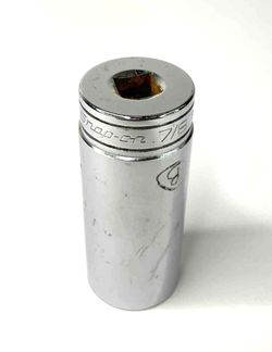 Snap On 3/8" Drive 6-Point SAE 7/8" Flank Drive Deep Socket
