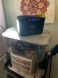 Power bank with light