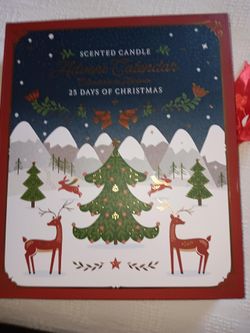 Advent candle collection from yankee