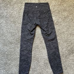 Lululemon grey heather high waisted leggings