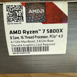 AMD Ryzen™ 7 5800X 8 Core 