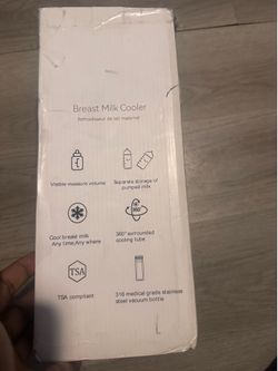 Breast milk cooler
