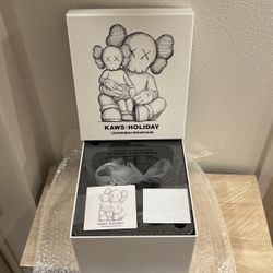 KAWS Holiday Changbai Mountain Vinyl Figure Black New
