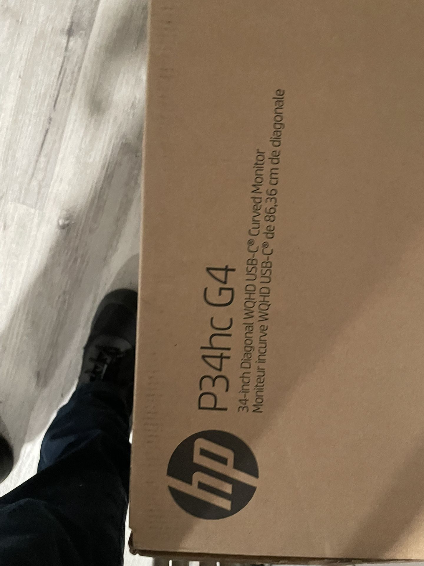 Hp Curved LED LCD monitor Screen