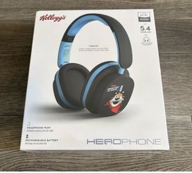 Sealed Kellogg's Promotion Frosted Flakes Tony The Tiger Wireless Headphones