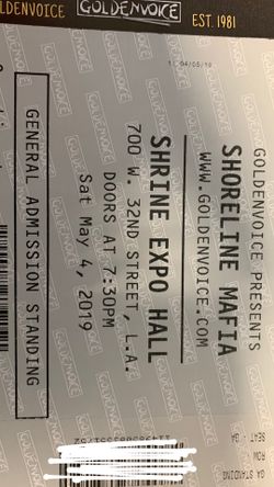 Shoreline Mafia Tickets