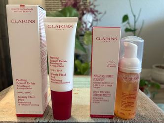 Clarins Flash Peel & Cleansing Mousse