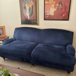 Two Dark Blue Couches !