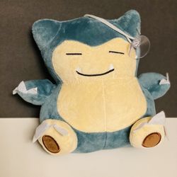 New Pokémon Snorlax Plush With Suction Cup To Hang