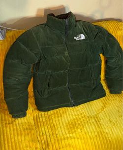 Mens reversible suede/ windbreaker northface coat limited