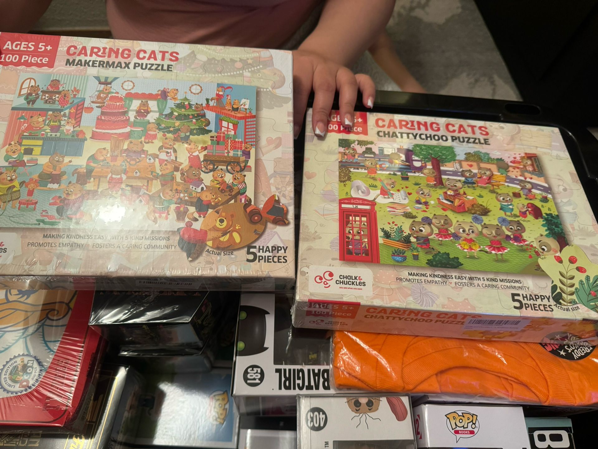 Caring Cats Puzzles x2