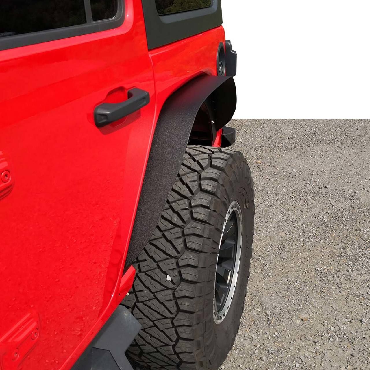 NEW Jeep Wrangler JL, JLU, Flat Top style metal fenders