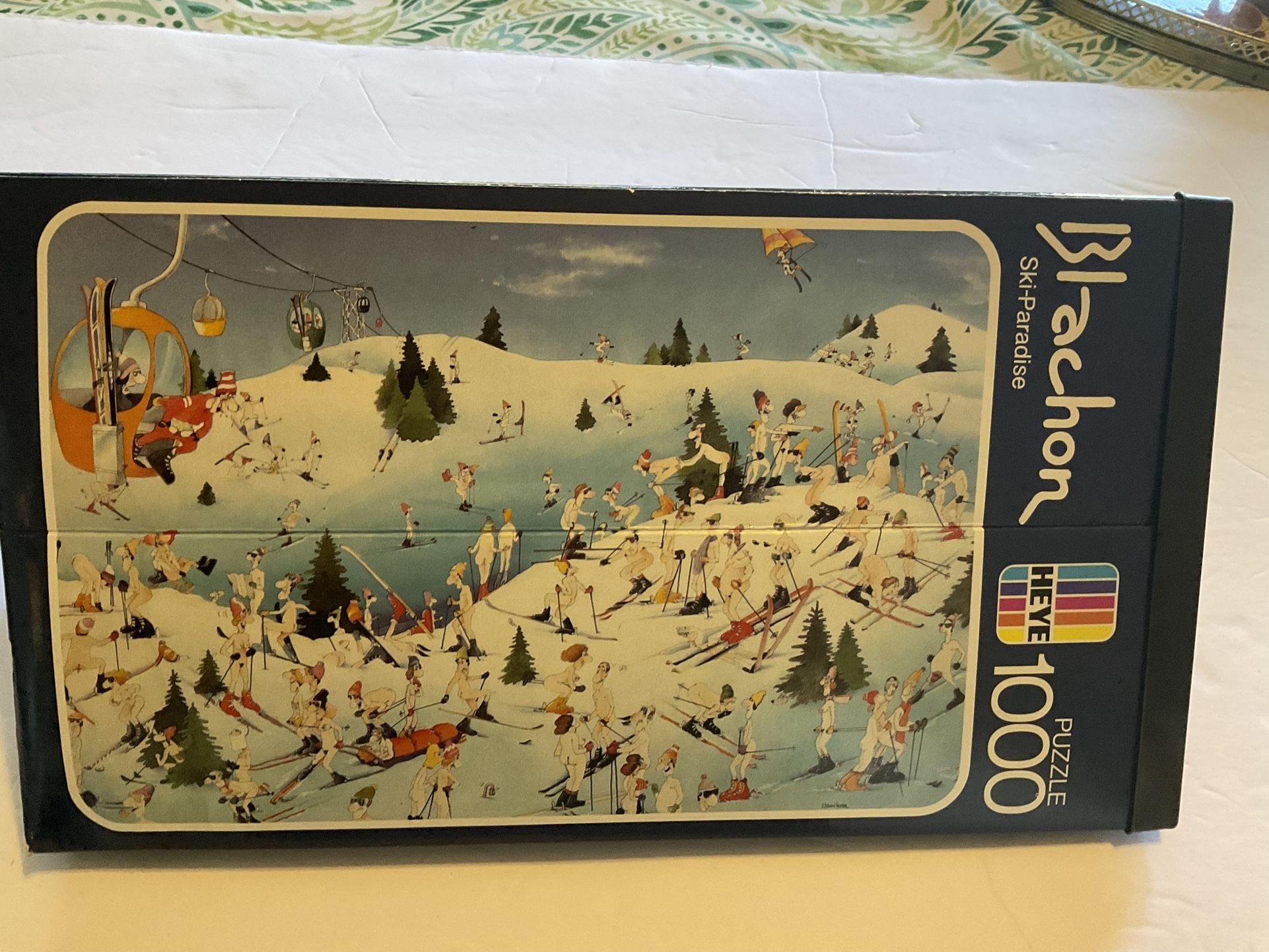 The Blachon 1000 Piece Jigsaw  “ Ski Paradise". 