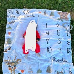 Baby Milestone Blanket