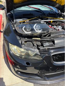 BMW headlights
