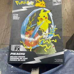 BRAND NEW PIKACHU FIGURE LIGHT UP
