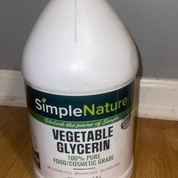 Vegetable Glycerin 1gal SimpleNature