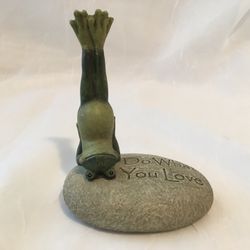 Fun Frog Desk  Weight Or Figurine