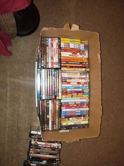 "D V.D's"..."Blue rays"...ALOT of them..