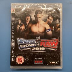 BRAND NEW SEALED WWE SmackDown vs. Raw 2010-PlayStation 3-PS3-SEE DESCRIPTION